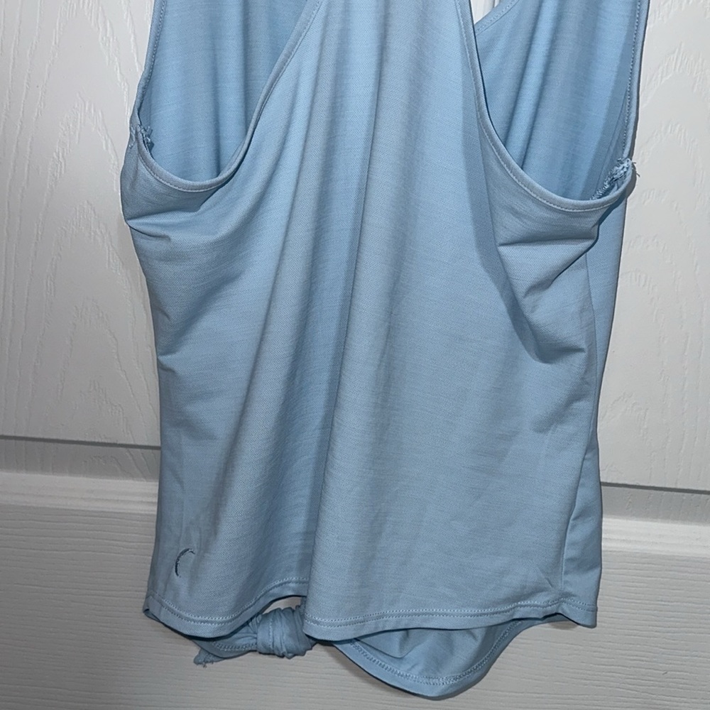 Zyia Just A Cute Tank Top Light Blue - Picture 7 of 8